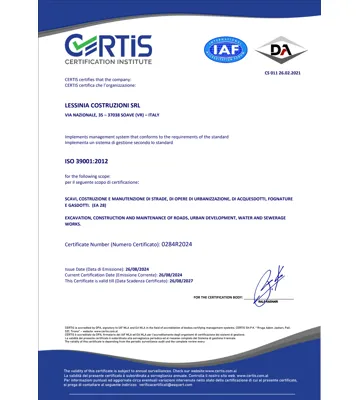 Certificazione Certis certification institute
