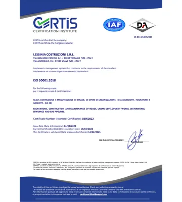 Certificazione Certis certification institute