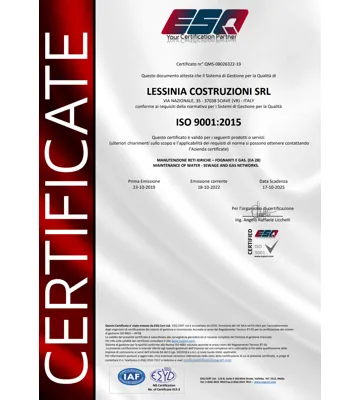 Certificazione ESQ certification partner